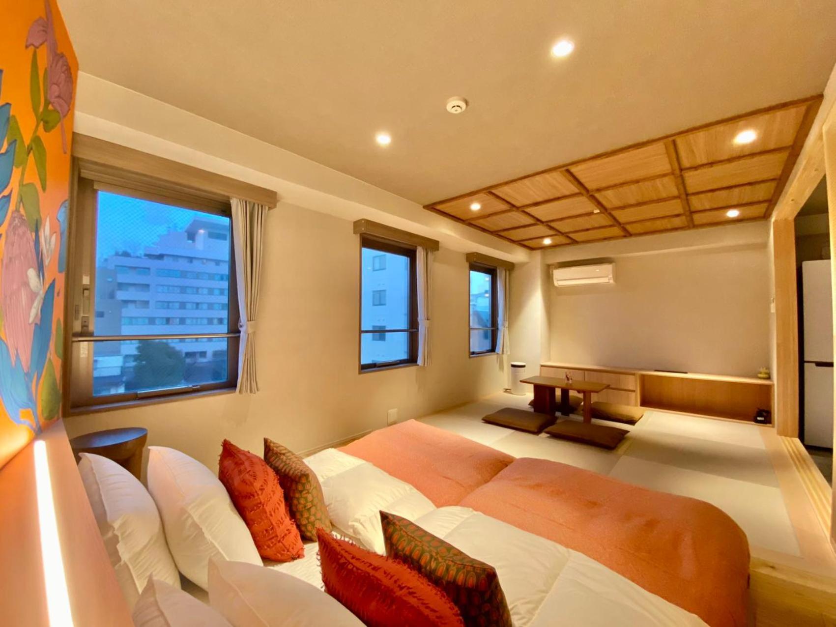 Apartment Lang Ueno 朝食付 #上野駅徒歩9分 #秋葉原浅草羽田&成田空港へ便利 *