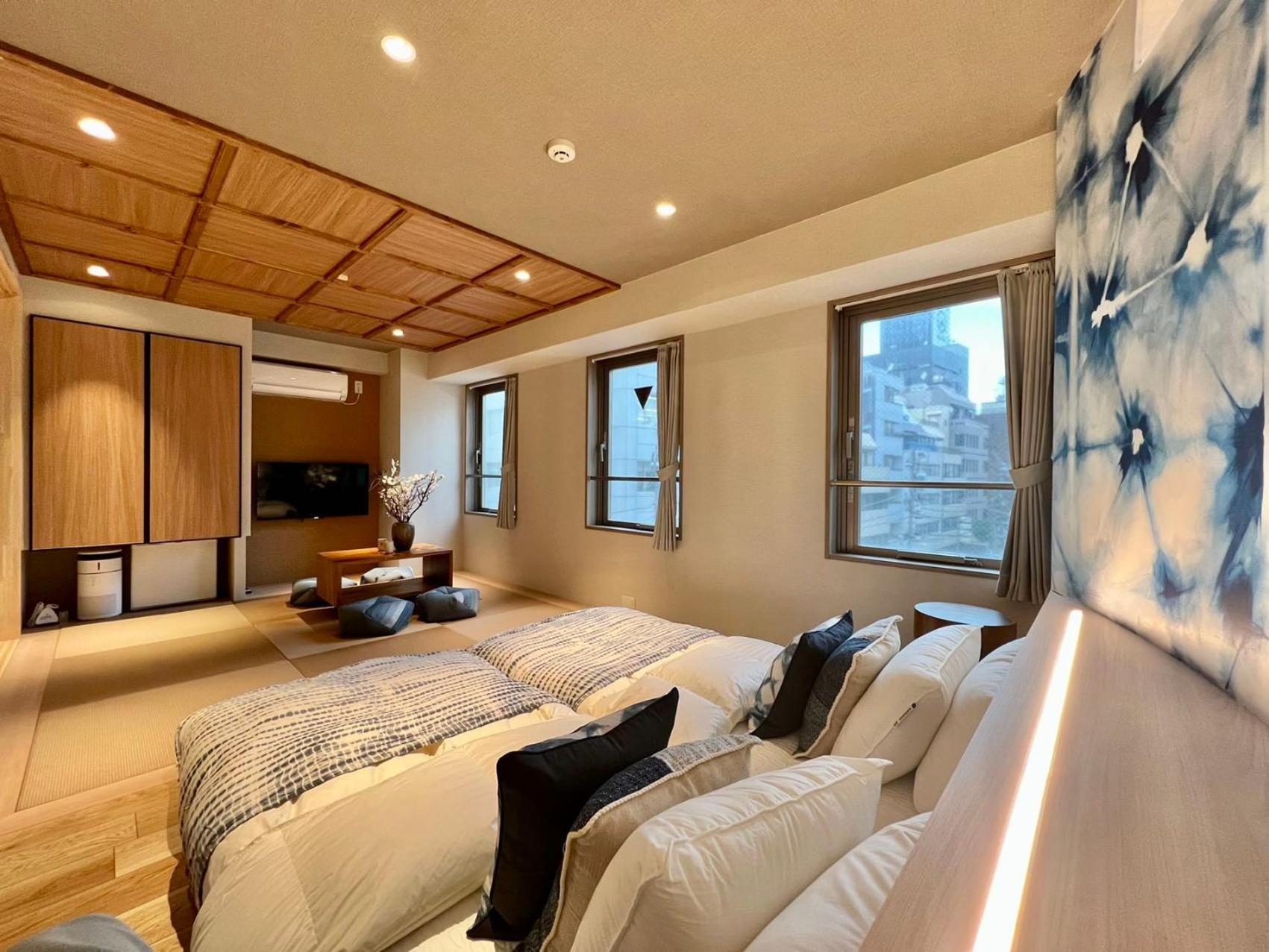 Apartment Lang Ueno 朝食付 #上野駅徒歩9分 #秋葉原浅草羽田&成田空港へ便利 Tokyo