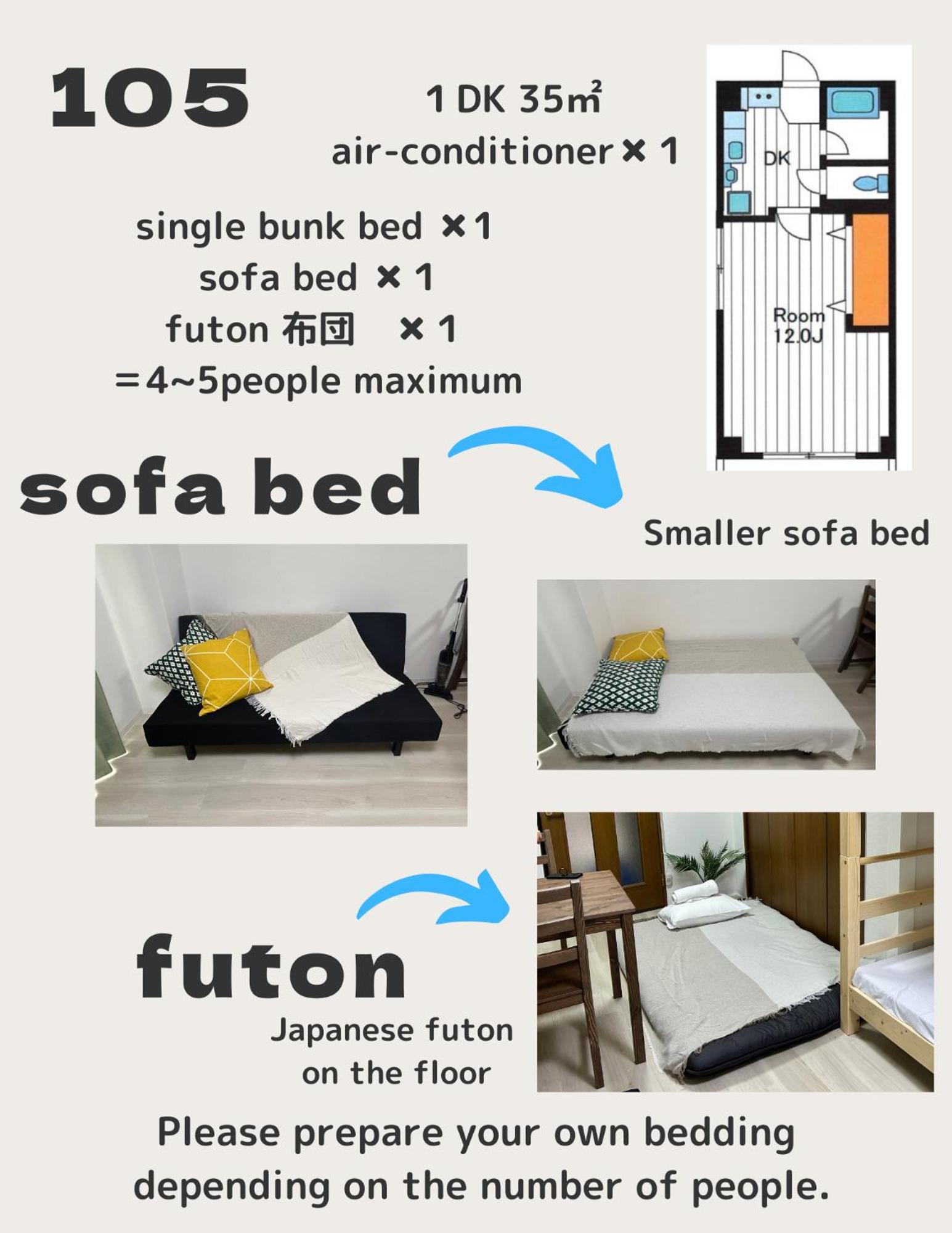Apartment Riverside Omori *