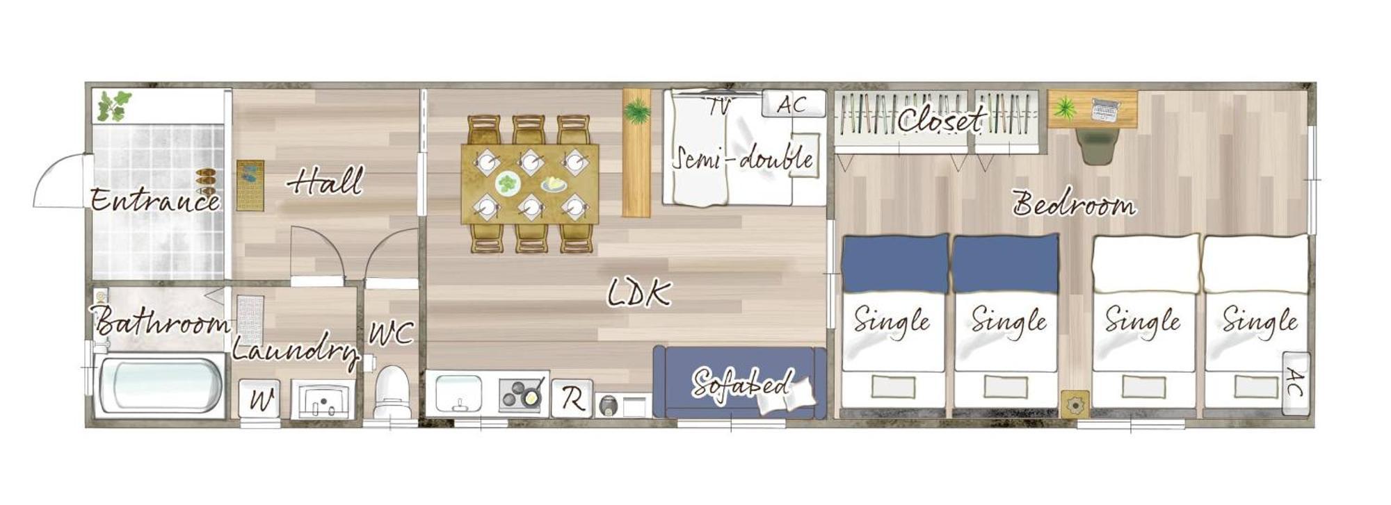Hatagaya 1f Hg1 Apartment Tokyo