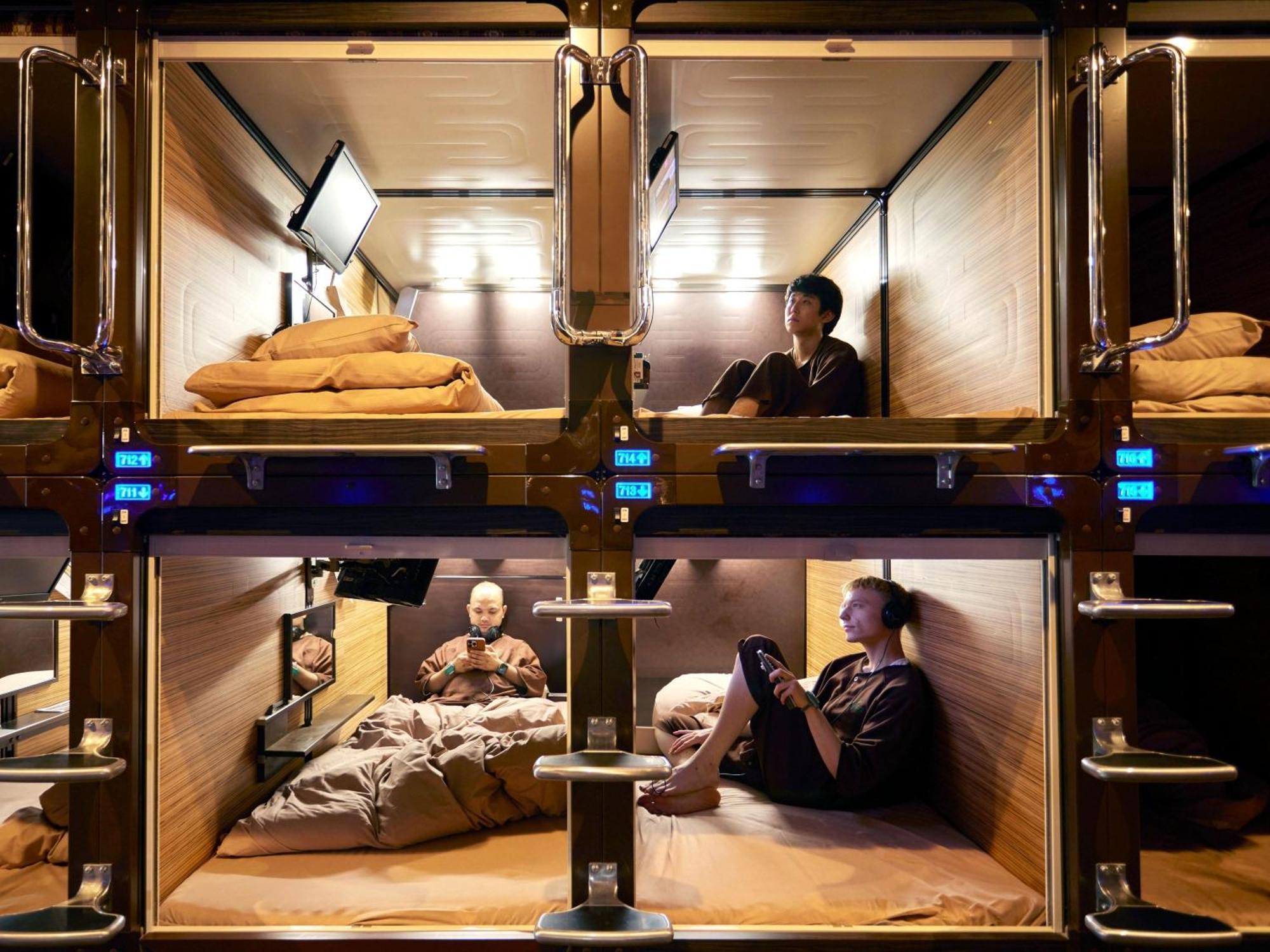 Capsule hotel Anshin Oyado Akihabara Denkigaiten