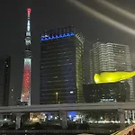 Calum Asakusa Imado Tokyoカルム浅草今戸ツインルーム新築民泊東京浅草隅田川今戸神社近くスカイツリー見えるコンビニコインランドリー近くある浅草駅まで徒歩圏内アクセス便利成田空港羽田空港銀座渋谷東京駅直通