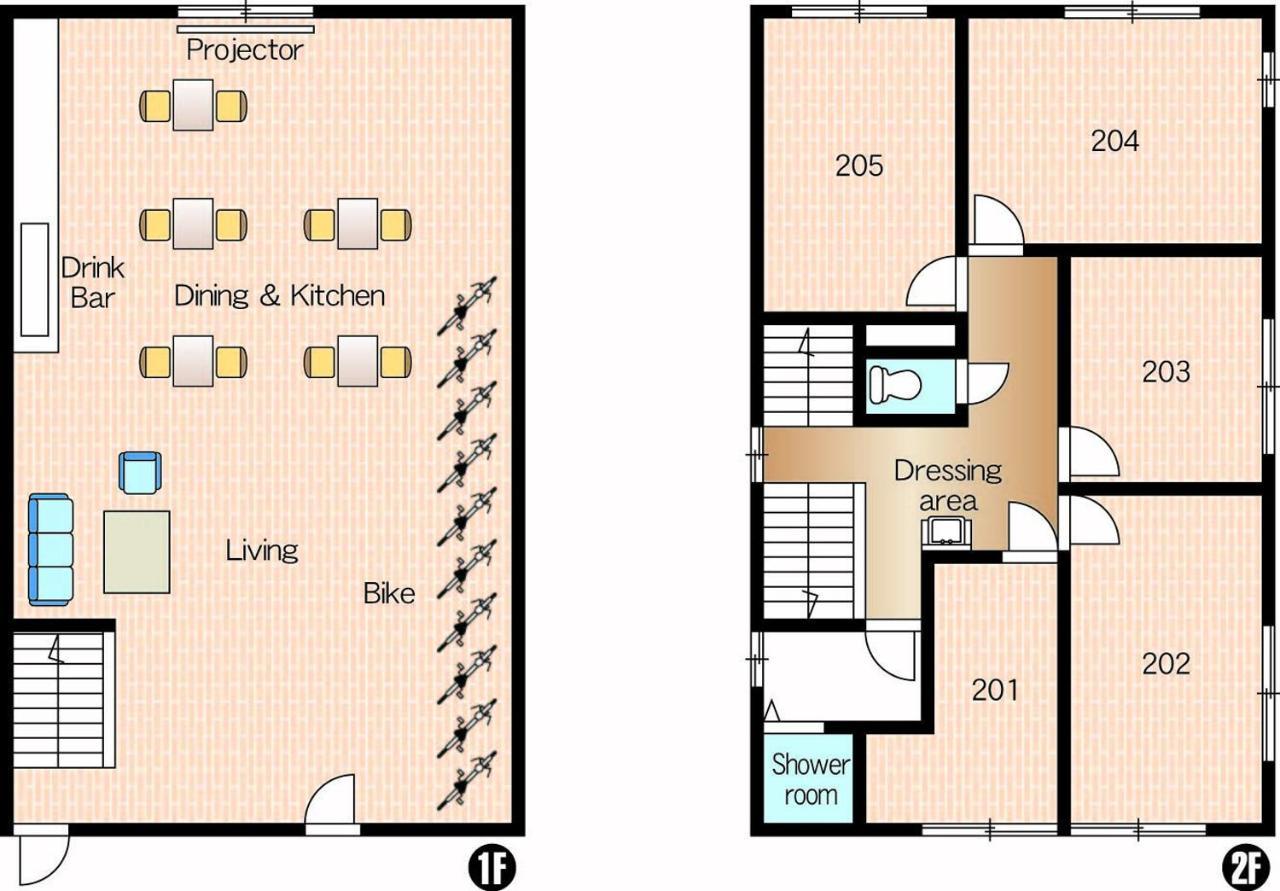 Bike & Bed East Private 160sqm 自転車のある一棟貸切宿 * Tokyo