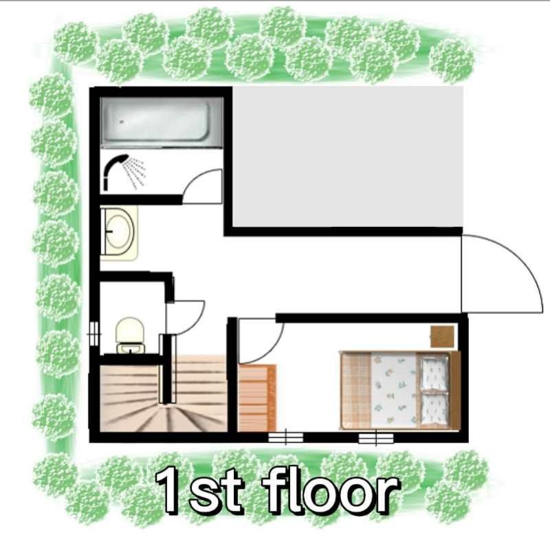 Holiday home 新宿中心高級稀有新建別墅，jr線新大久保徒步4分鐘露台免費wi-fi *