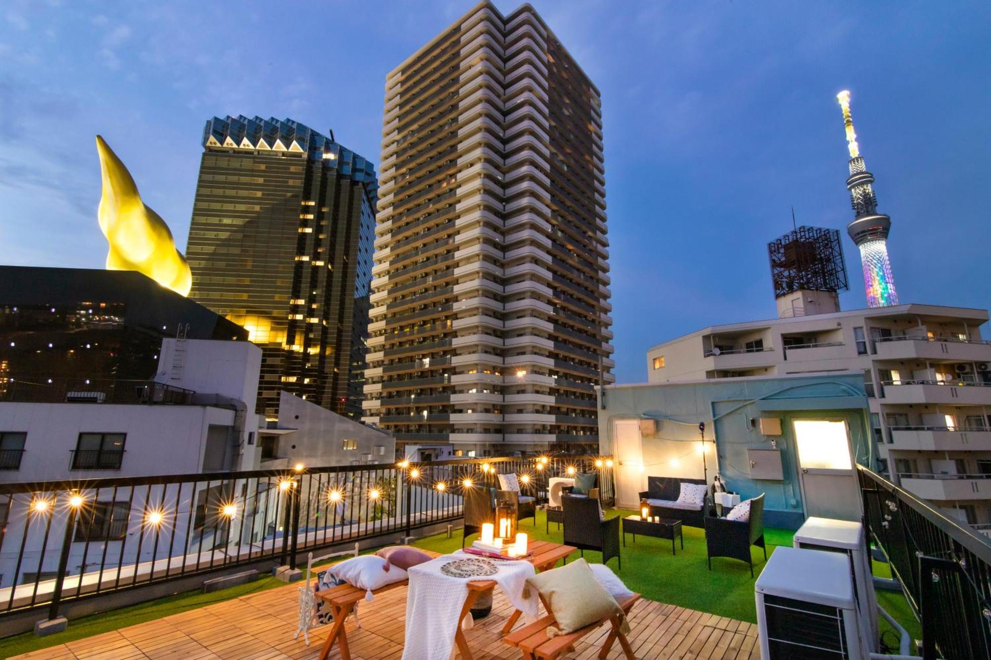 【5/24new Open】浅草徒歩3分/max9名/無料駐車場/渋谷直通 Apartment