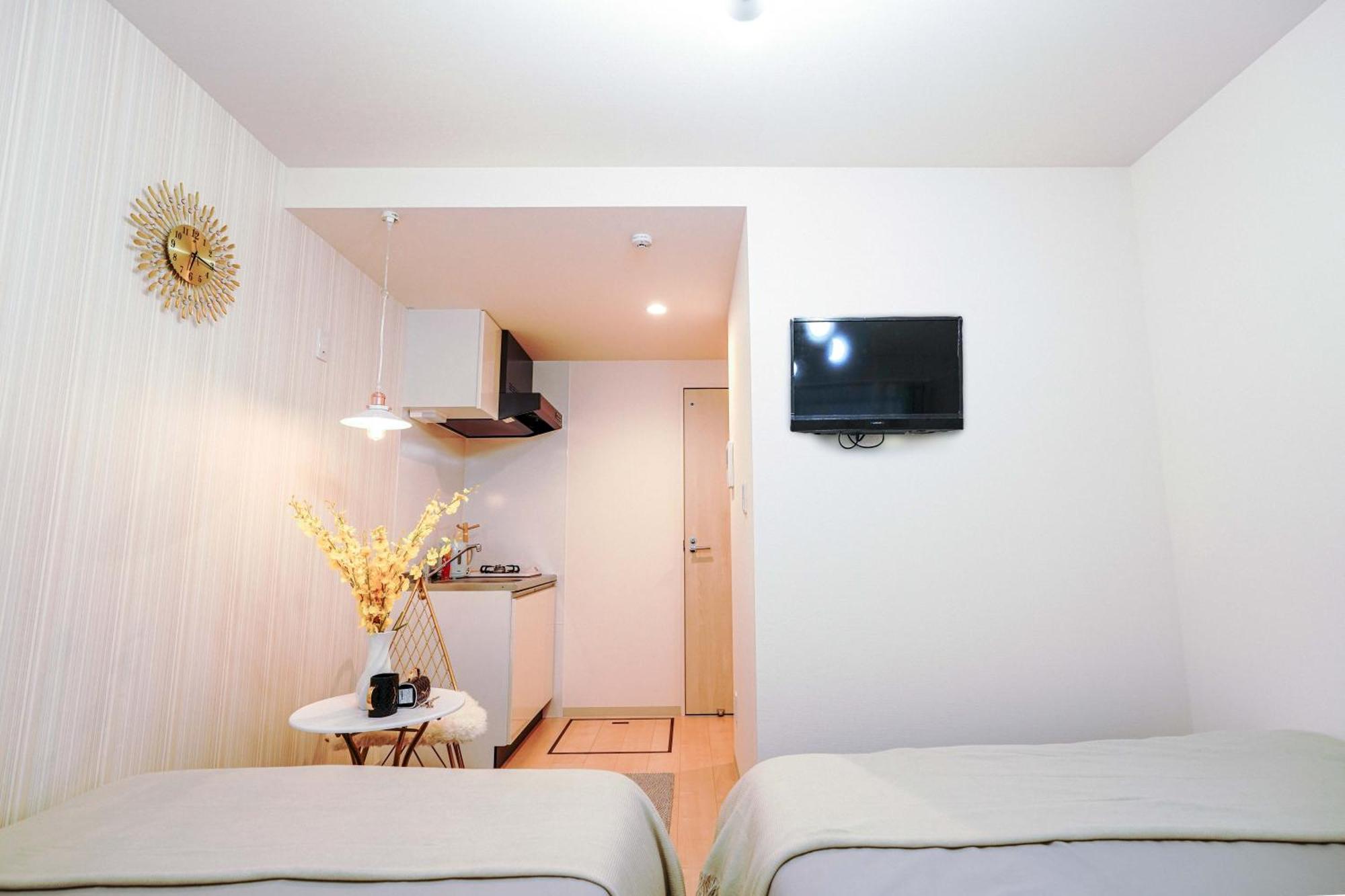 Apartment B23池袋最中心 交通便利车站3分 Ikebukuro Center 3 Mins To St Max 4p 直达新宿 涉谷 表参道 池袋 上野 代代木 银座 原宿
