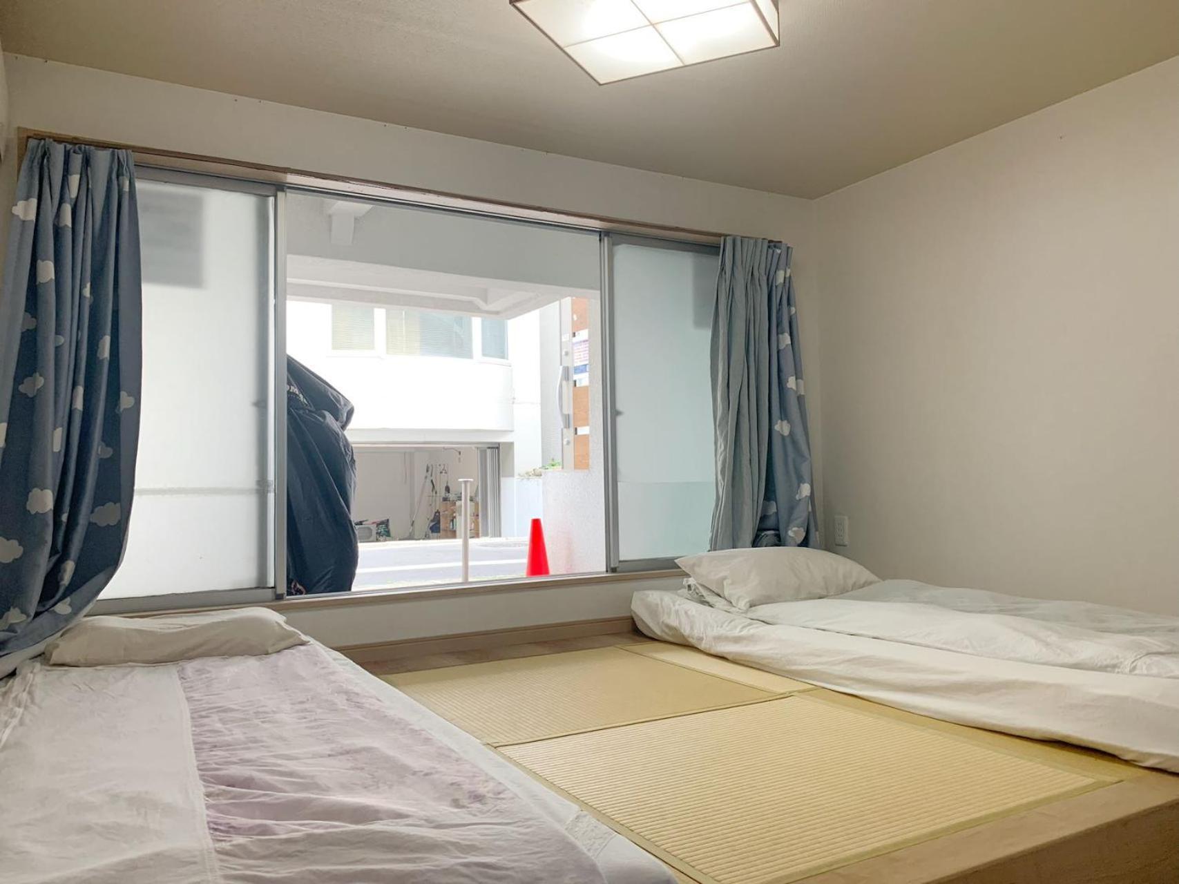 Ikebukuro#40 Square Meter Room#池袋中心地带#高速无限制网#半地下室房间#1f Apartment