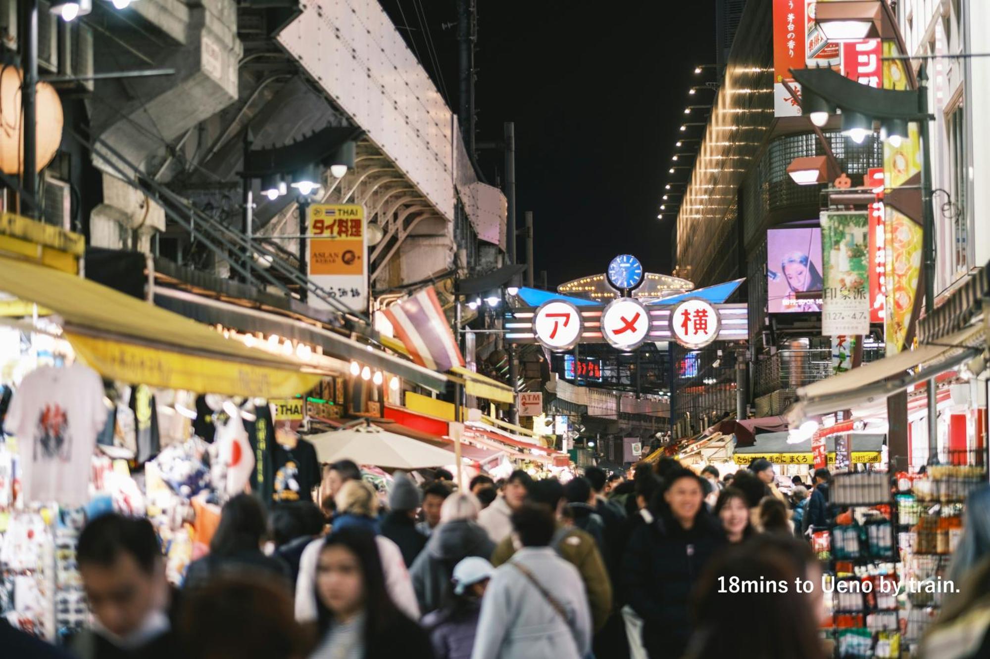 東京スカイツリー眺望 一棟貸切 駅徒歩50秒 浅草8分 スカイツリー4分 銀座20分 * Tokyo