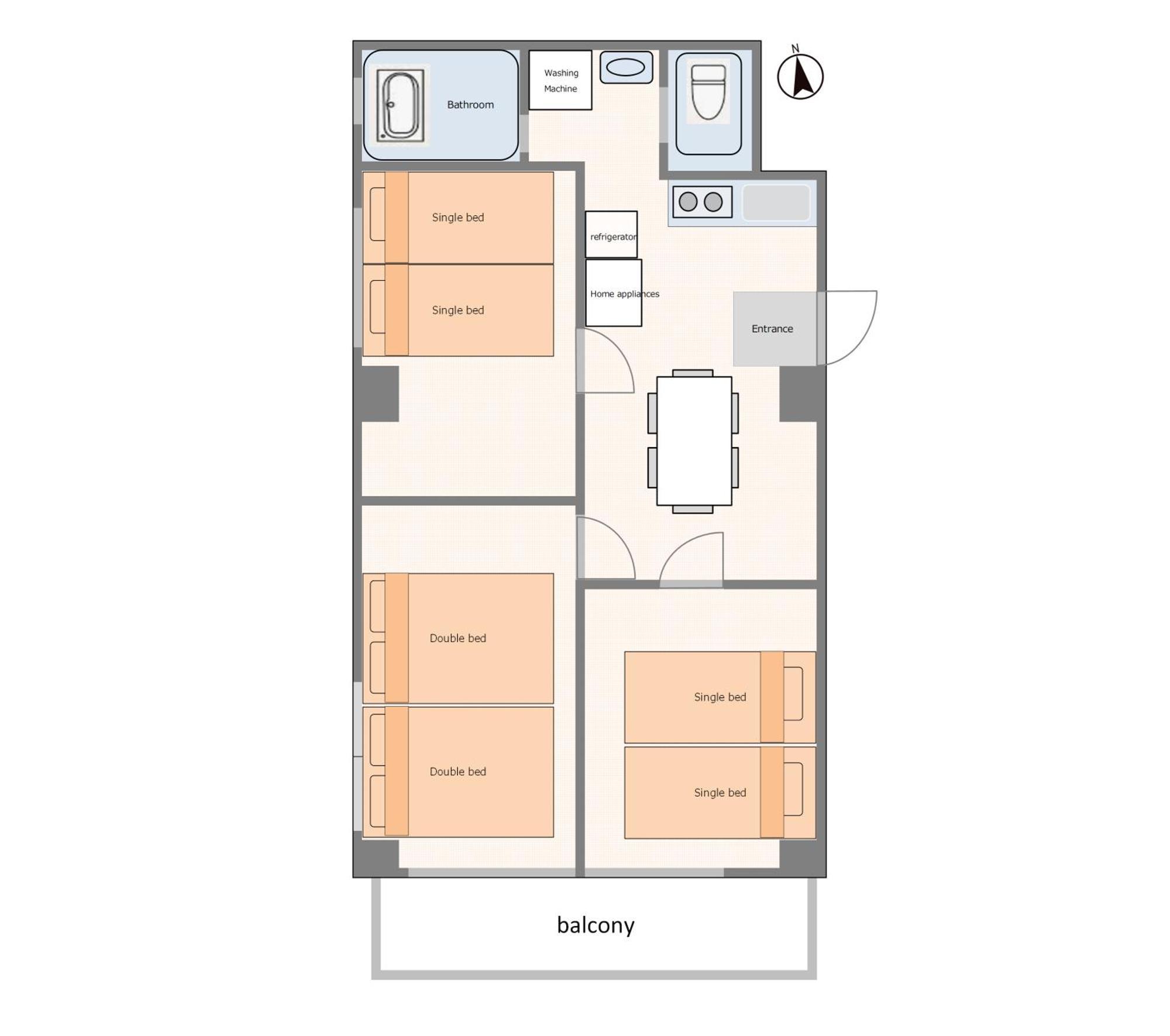 Apartment V Close To Shinjuku Kabukicho Korean Town Frwifi G *