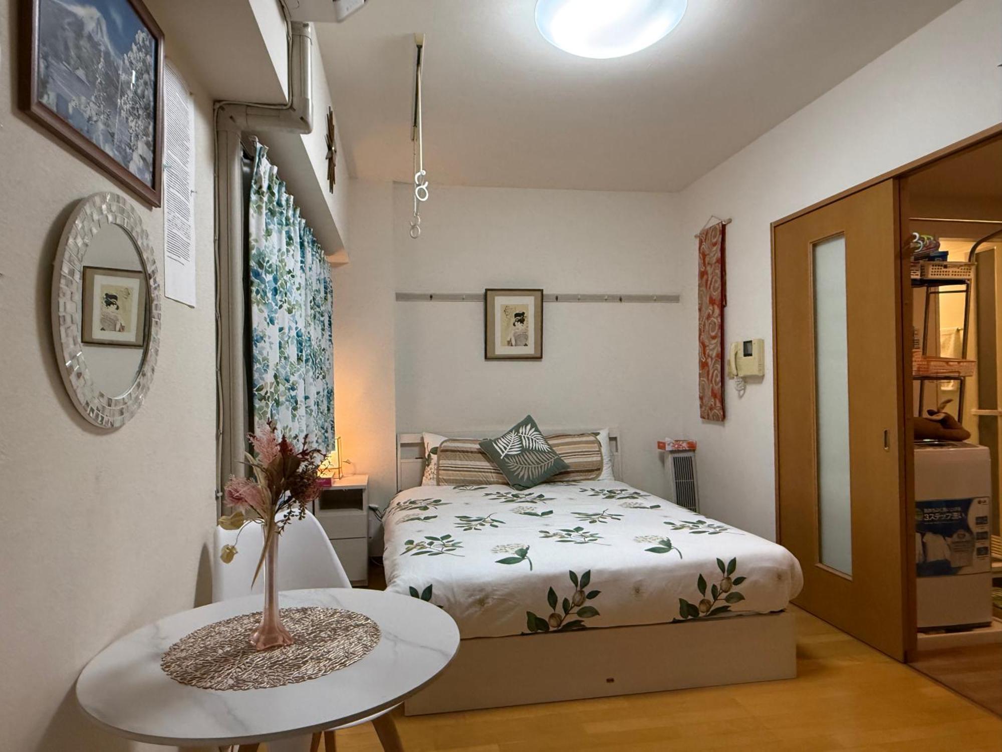 都心の家30 Square Meter King Size Bed With Stepping Rice * Tokyo