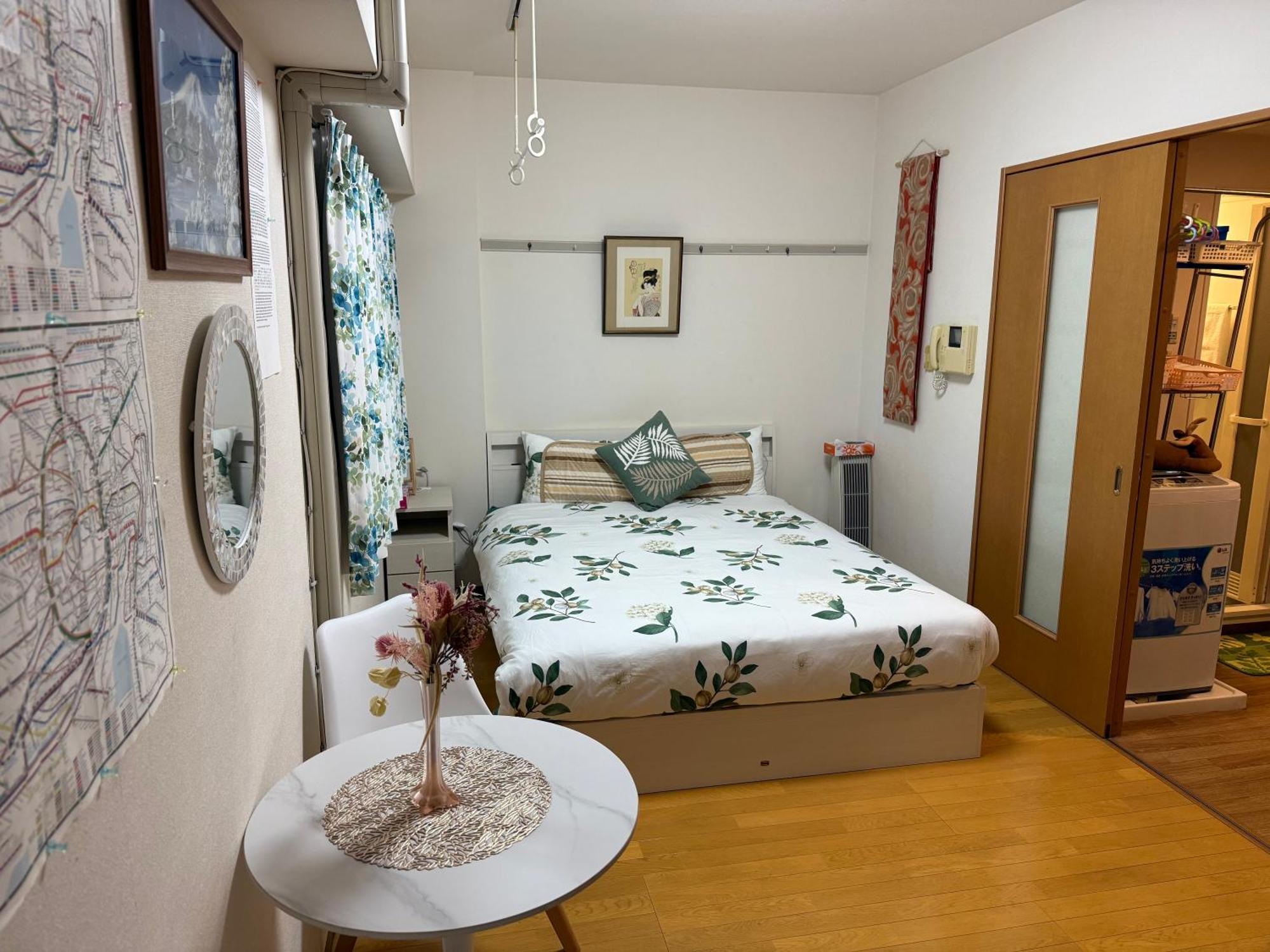 都心の家30 Square Meter King Size Bed With Stepping Rice Tokyo
