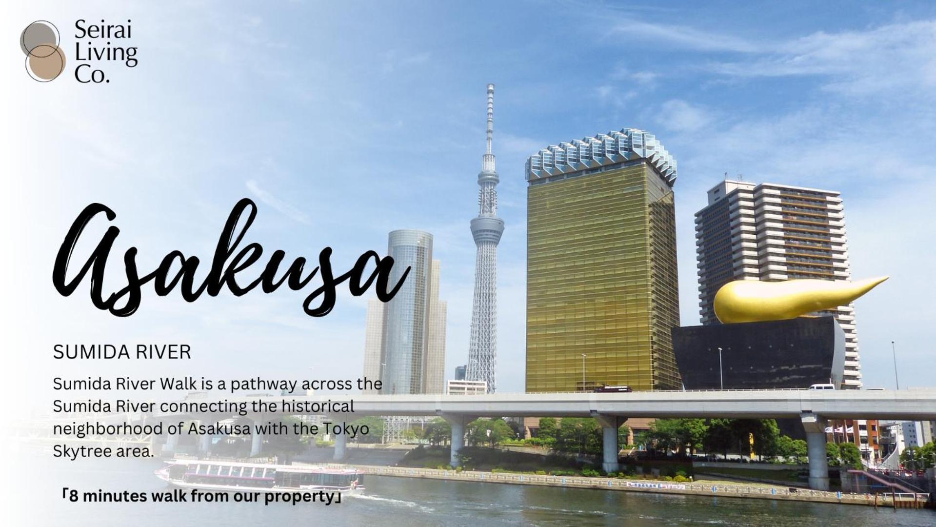 Apartment Seirai Asakusa Vacation - 3 Minutes From Station *