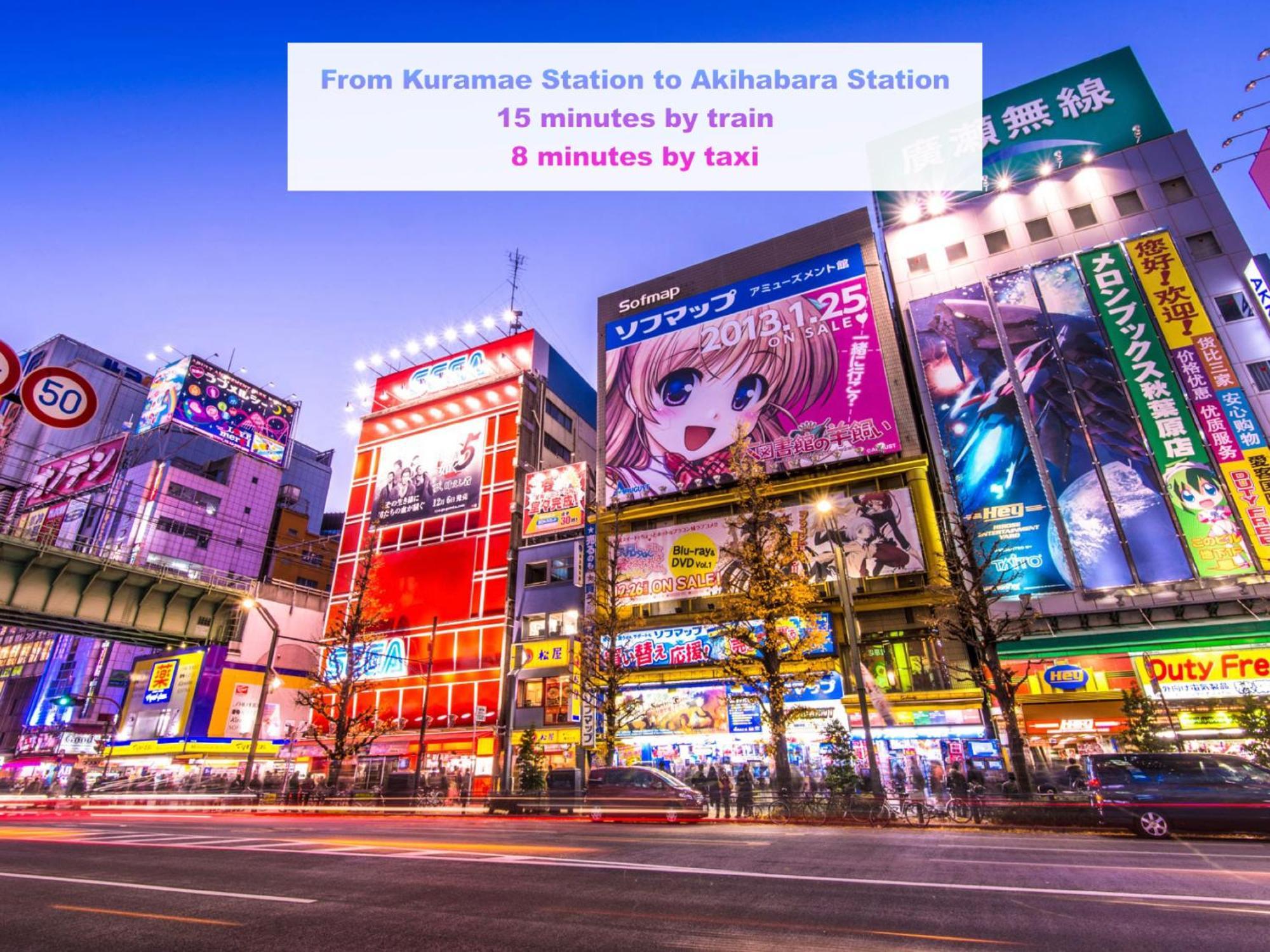 Apartment 桜の川7 Asakusa 901 Kuramae Train 3mins Free Wifi Eight People Quiet,cook,perfect Facilities *