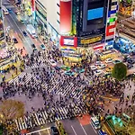 涩谷中心 ! 涩谷十字路口 109 Shibuya Scramble Crossing 高速无限制网络#703