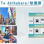 Skytreehotelー浅草まで電車乗車7分でスカイツリーまで電車乗車3分さらに空港から直通です12名までの一軒家の3Ldkの7年で綺麗駐車場付