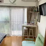 桜宿28 Square Meter King Size Bed With Sofa Bed, Garden Room