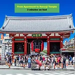 浅草スカイツリービューテラス 浅草寺3分 浅草駅6分 2-10人 成田&羽田空港直通