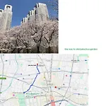 大久保駅から４分、貸切、韓国ダウン至近、新宿/歌舞伎町に徒歩圏内 、단독사용민박