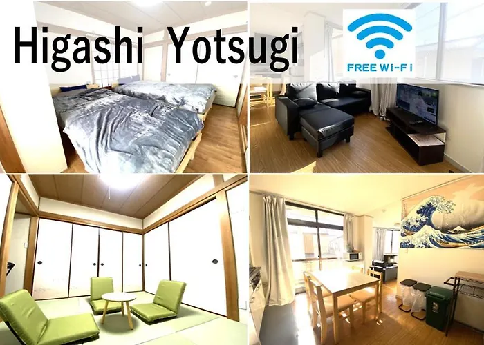 東四つ木／最大8人／スカイツリーまで10分／無料wi-Fi