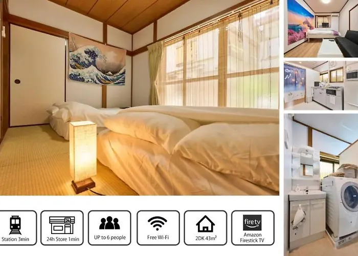 New！貸切アパート２dk４４㎡　駅２分渋谷駅電車１５分　コンビニ公園５秒dベッド３台高速wifi