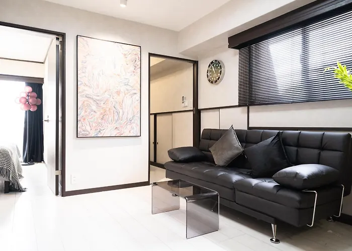 G新宿最中心 两室一厅 新宿三丁目车站4分 2 Rooms Shinjuku Center 4 Mins To St Max 7P 直达新宿 涉谷 表参道 池袋 上野 代代木 银座 原宿