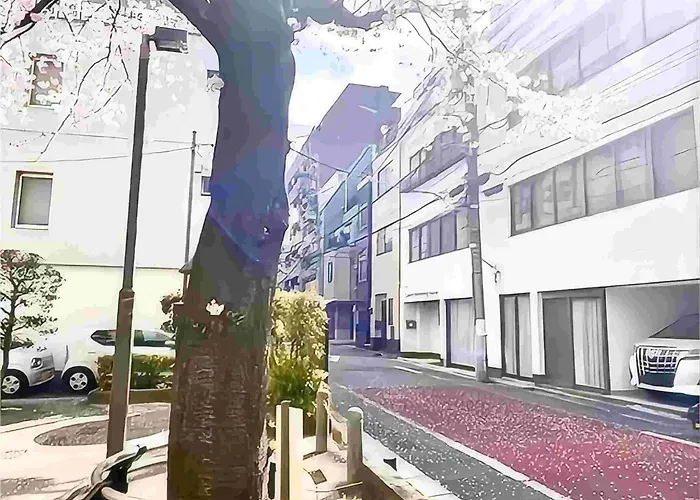 东京上野超级中心 设计师房间yaob 上野公园3分钟 车站1分钟 超级繁华 免费wifi 戴森吹风