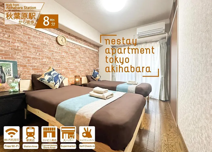 Nestay Apartment Tokyo Akihabara 2A
