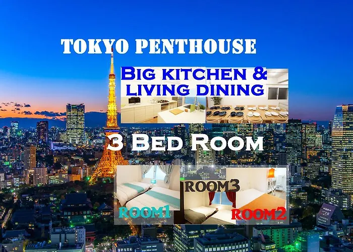 Tokyo Penthouse 3 Bed Room