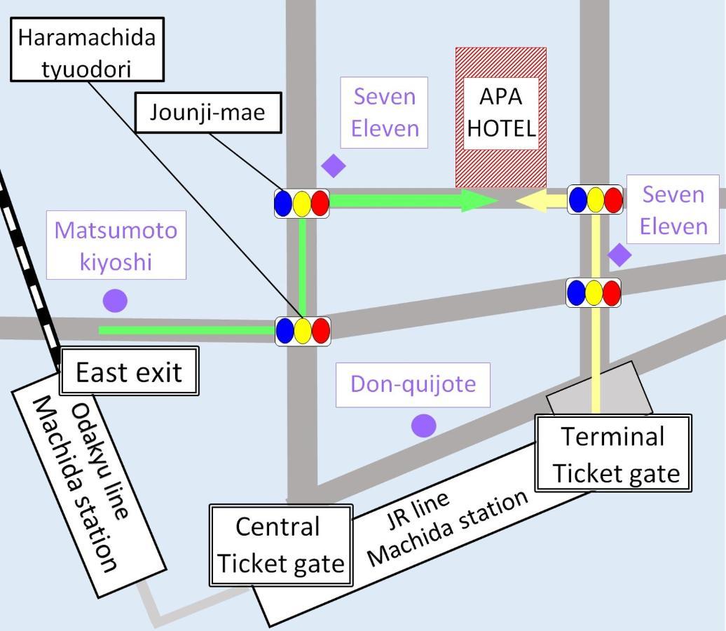 Apa Machidaeki-higashi 3* Tokyo