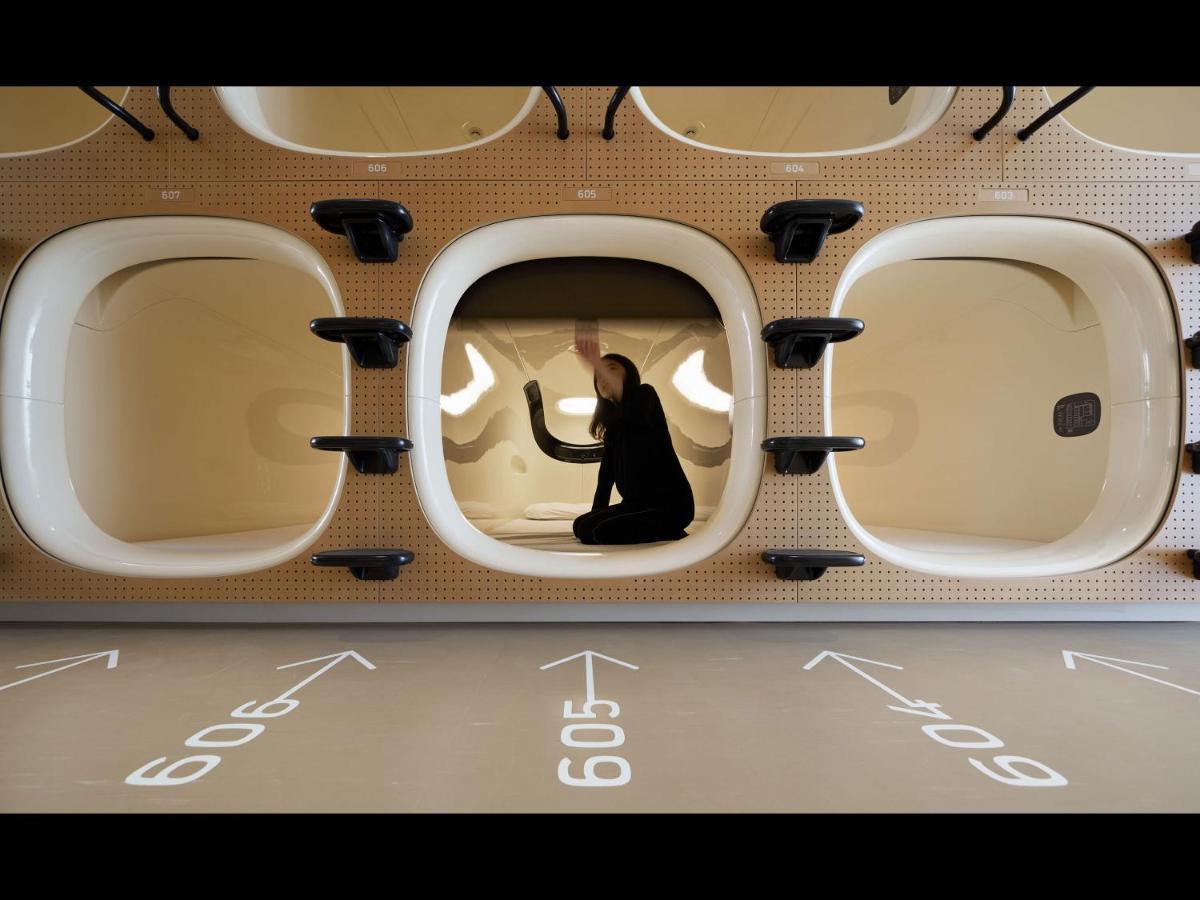 9h Nine Ningyocho Capsule hotel