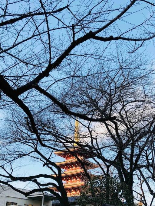 浅草寺3分 浅草駅6分 開放畳寝室 2-6人 スカイツリービュー 駅近 成田空港直通&羽田空港直通 Apartment *