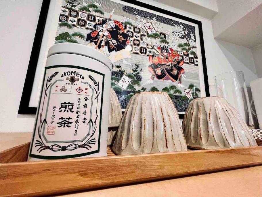 浅草寺3分 浅草駅6分 開放畳寝室 2-6人 スカイツリービュー 駅近 成田空港直通&羽田空港直通 Apartment *