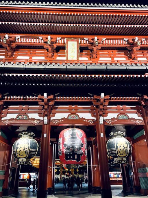 Apartment 浅草寺3分｜浅草寺駅6分｜畳寝室｜最大2~6人｜ベランダスカイツリー！空港直通！