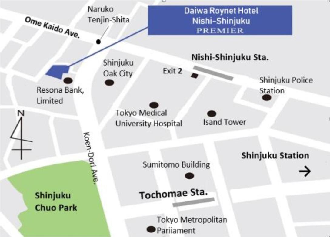 Daiwa Roynet Nishi-shinjuku Premier Hotel 4*