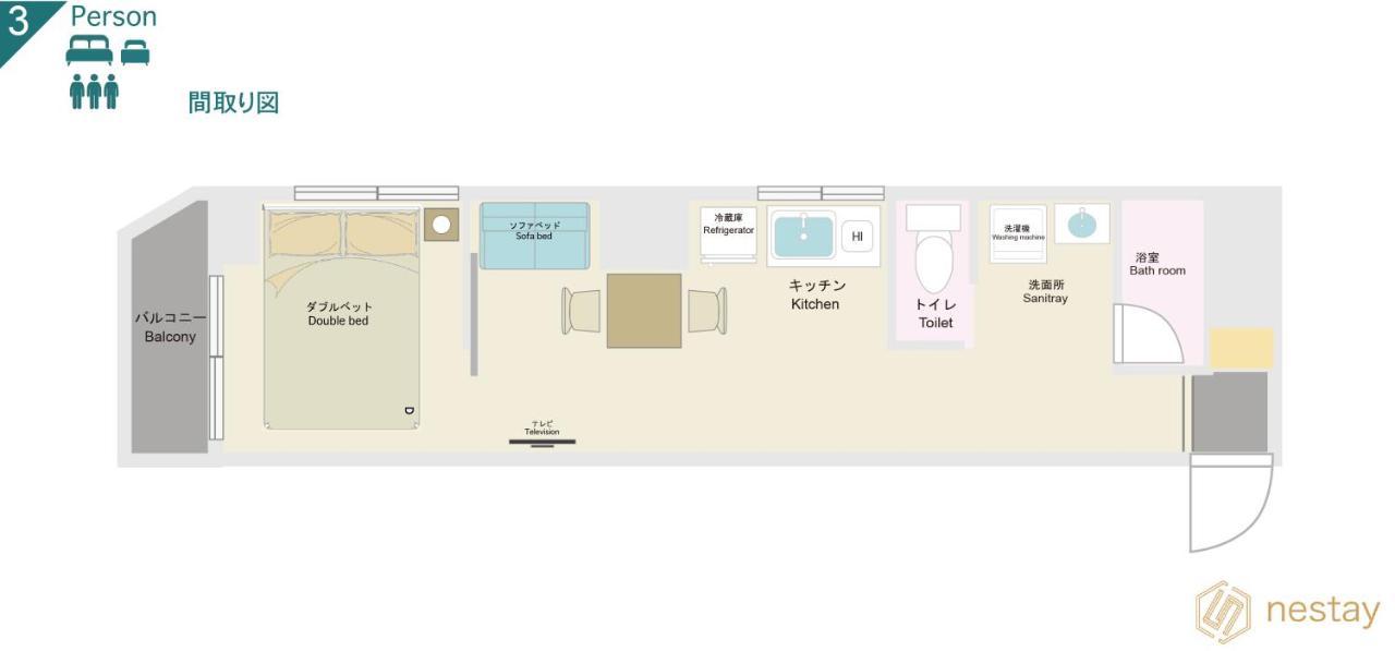 Nestay Shinjuku Apartment Tokyo