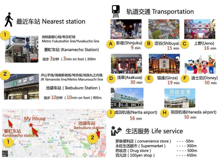 Apartment Comma House Nishi-ikebukuro 3f *