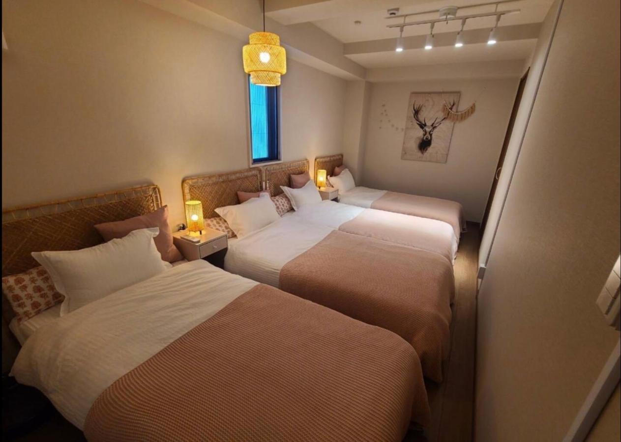 上野駅徒歩５分シングルベッド４台＋布団２セット1ldk Apartment Tokyo