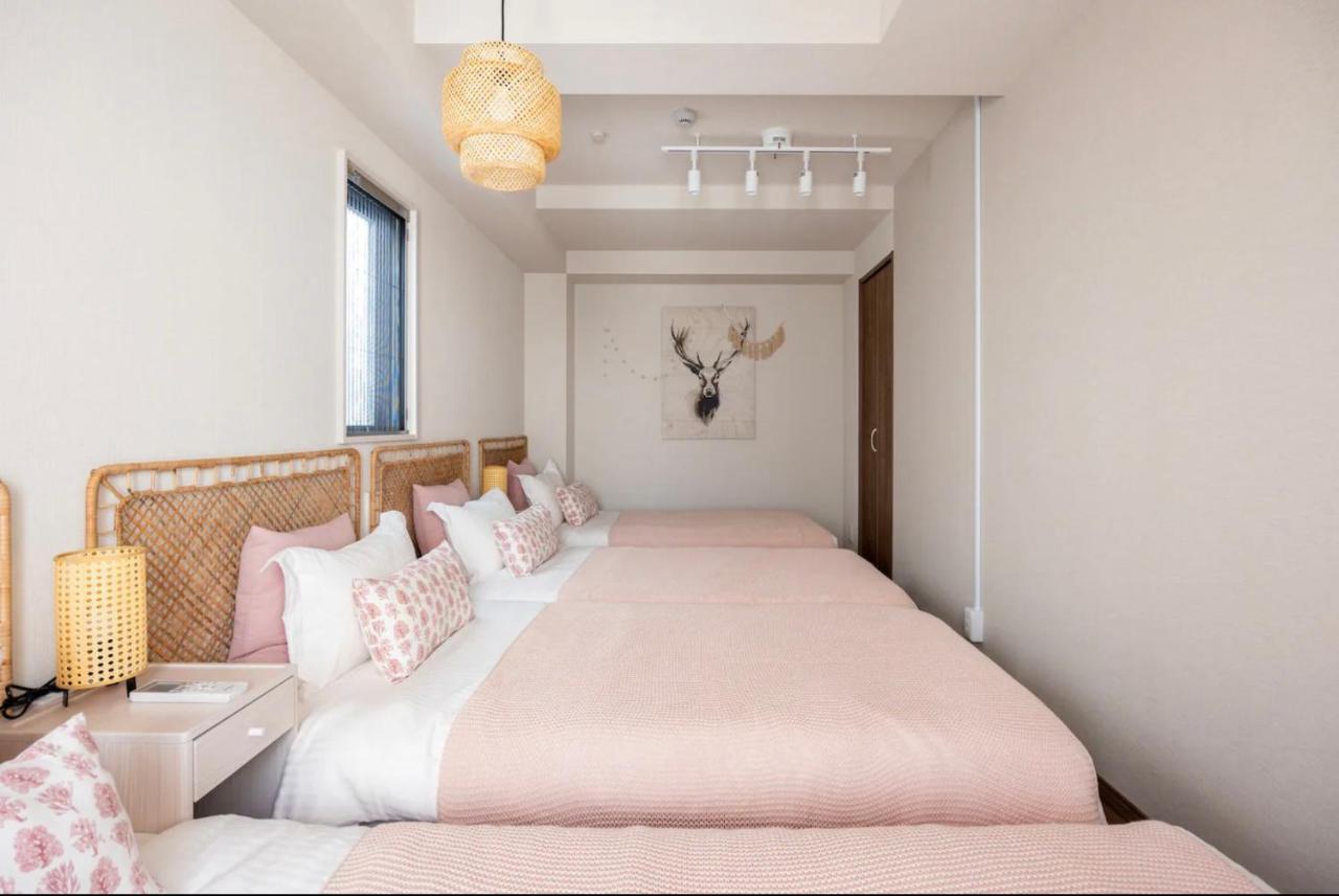 Apartment 上野駅徒歩５分シングルベッド４台＋布団２セット1ldk *