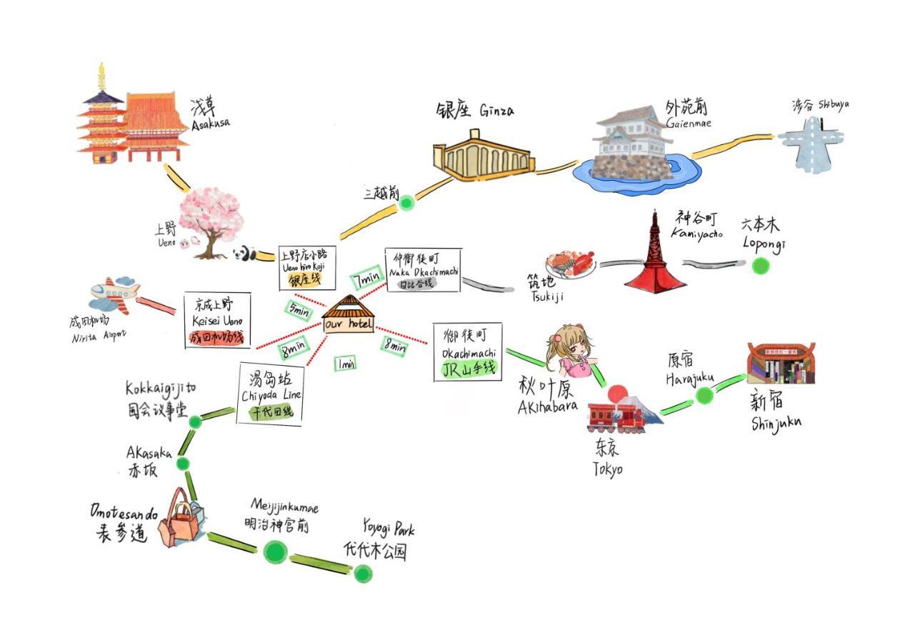 Hotel Ueno Designer Room: Park & Station Proximity 4*