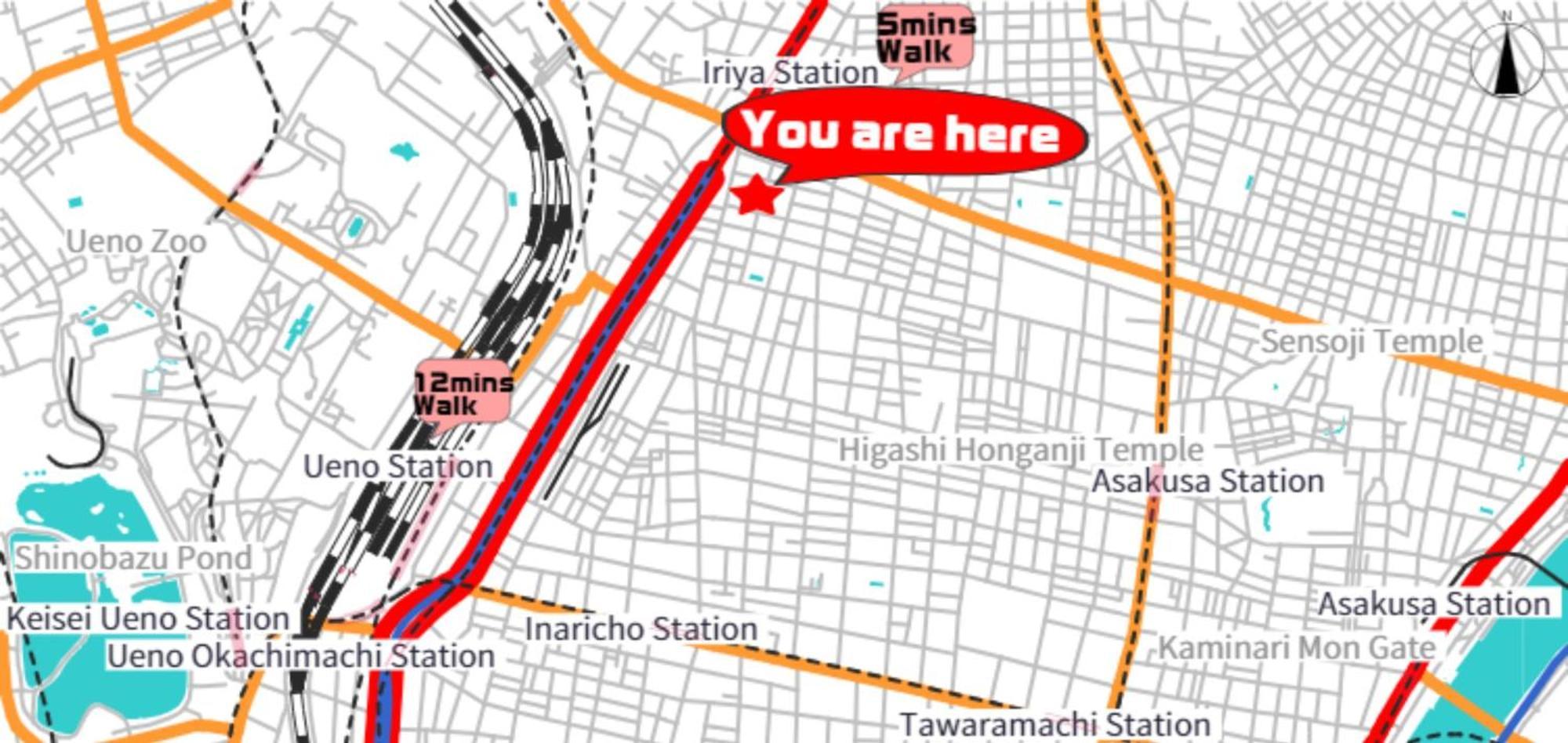 Ueno Iriya Tokyo