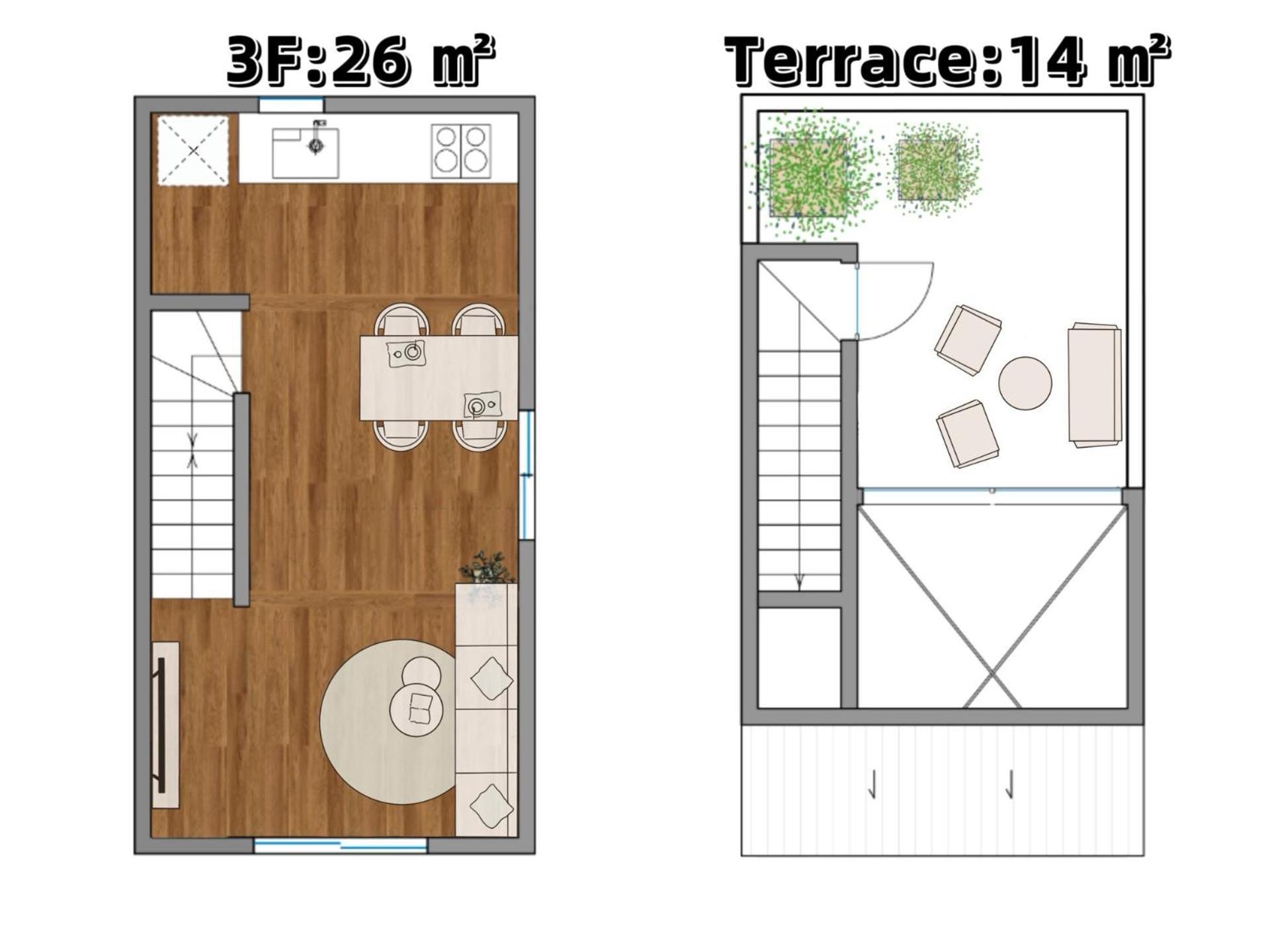 Villa Sky Terrace 新築独栋戸建 阳光露台观景天空树 Tokyo