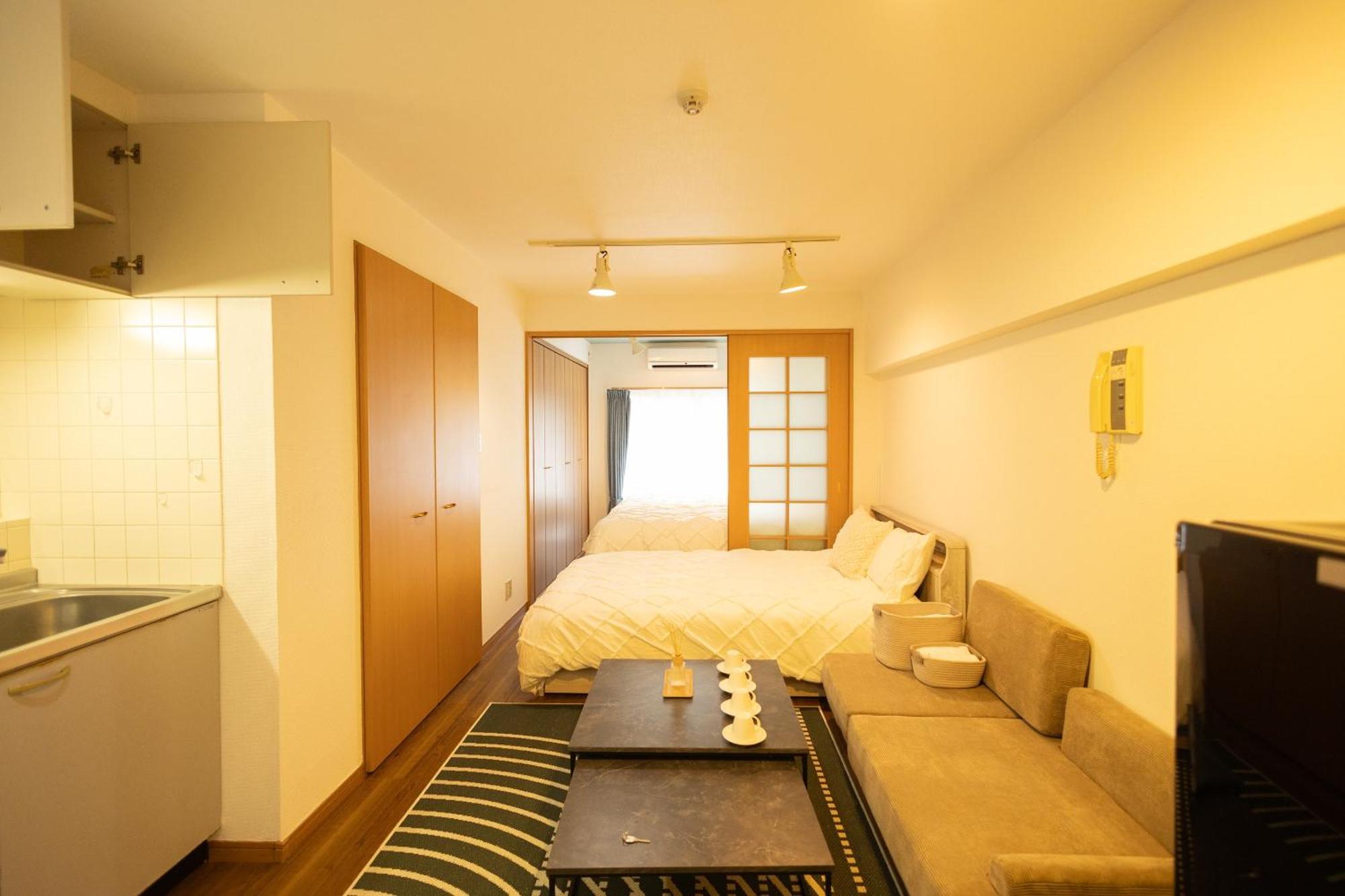 渋谷駅から6分/freewifi/貸切マンション一室/33㎡/可做饭/中国語&韓国語&英語 Apartment Tokyo