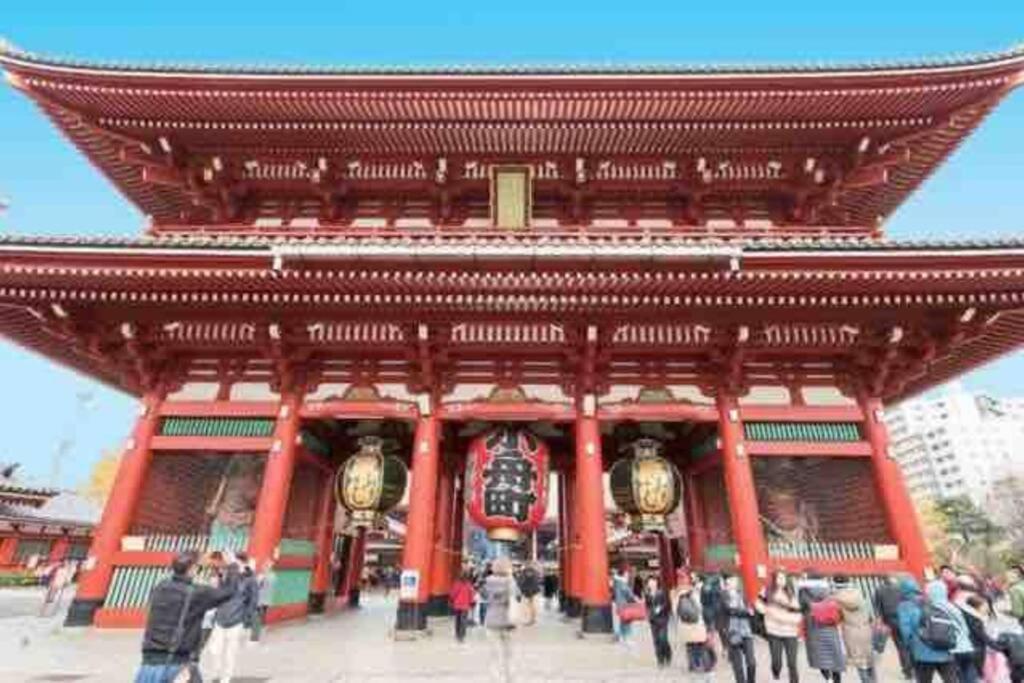 Villa Sumida City的欢乐民宿&离地铁站三分钟，靠近晴空塔&浅草寺，new一户建