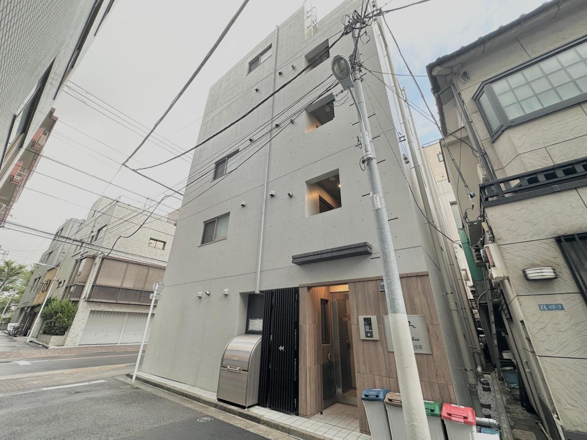 Apartment マーベラス浅草 #10 Minutes Walk From Asakusa Sta#max 3ppl *