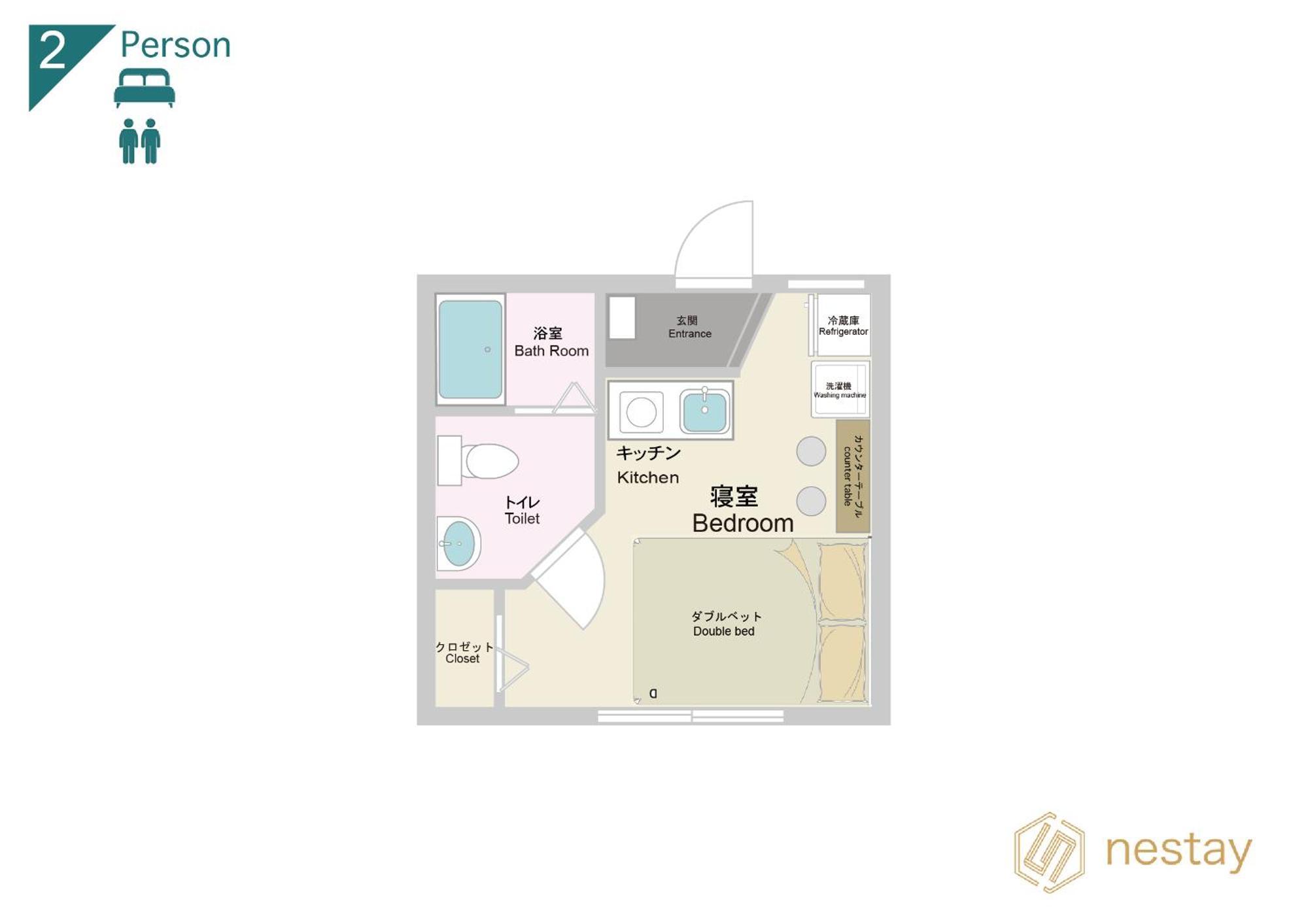 Nestay Waseda Apartment *