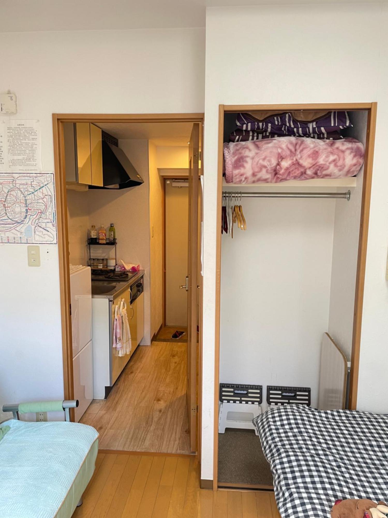 桜宿28 Square Meter King Size Bed With Sofa Bed, Garden *
