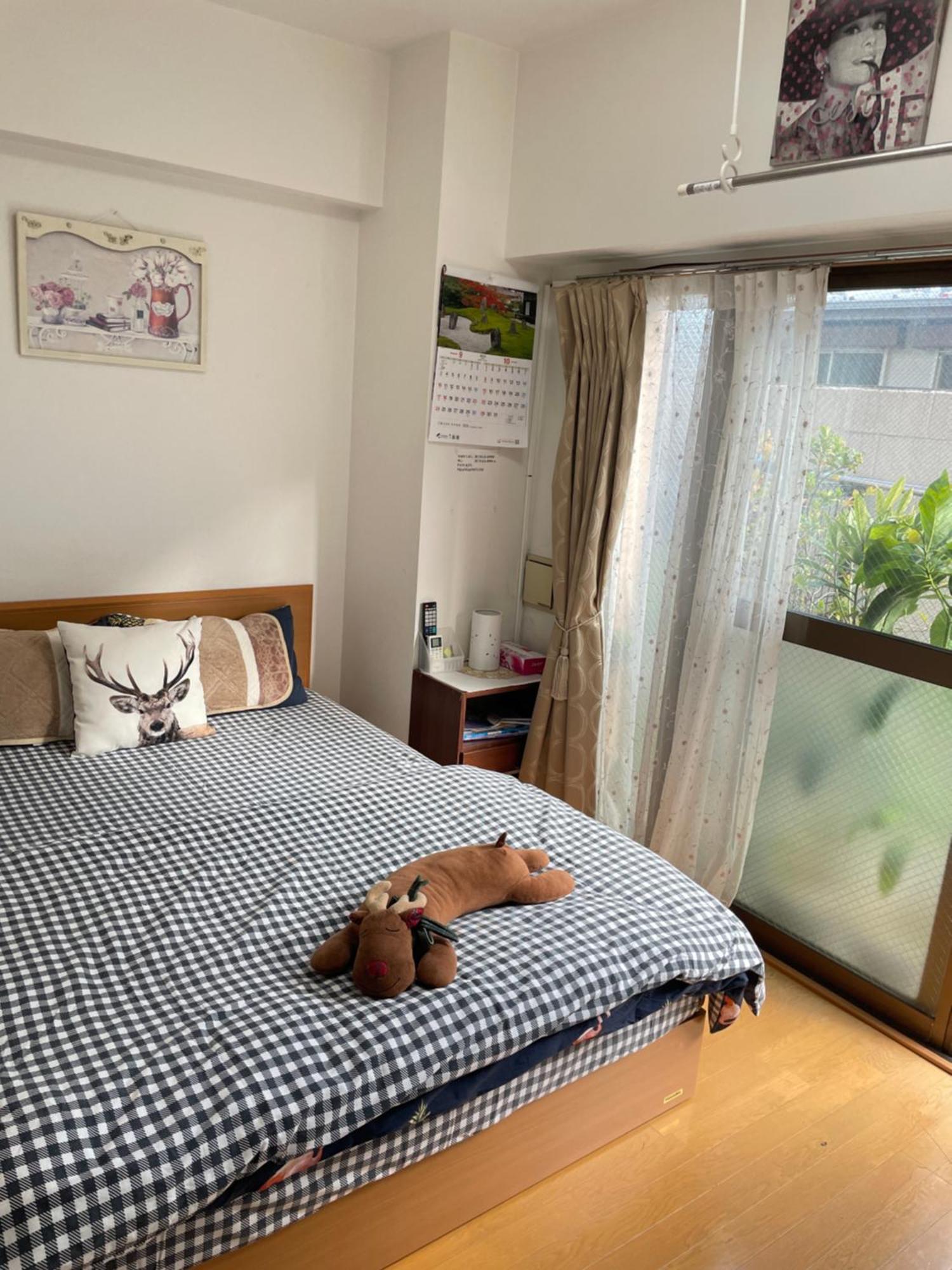Apartment 桜宿28 Square Meter King Size Bed With Sofa Bed, Garden Tokyo