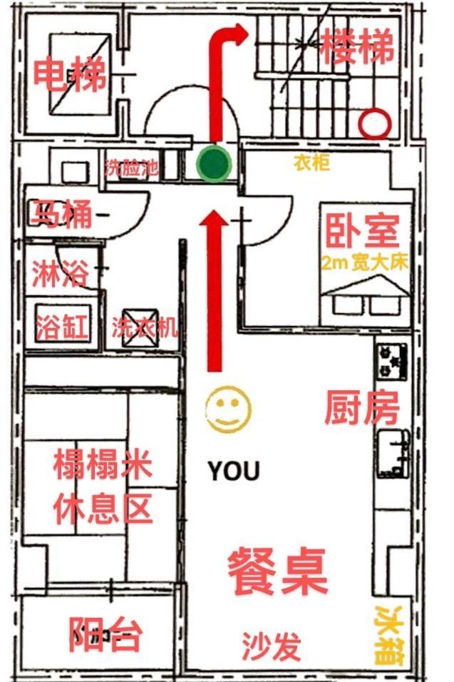 Apartment 6楼整租公寓：机场附近的都市舒适住宿 *
