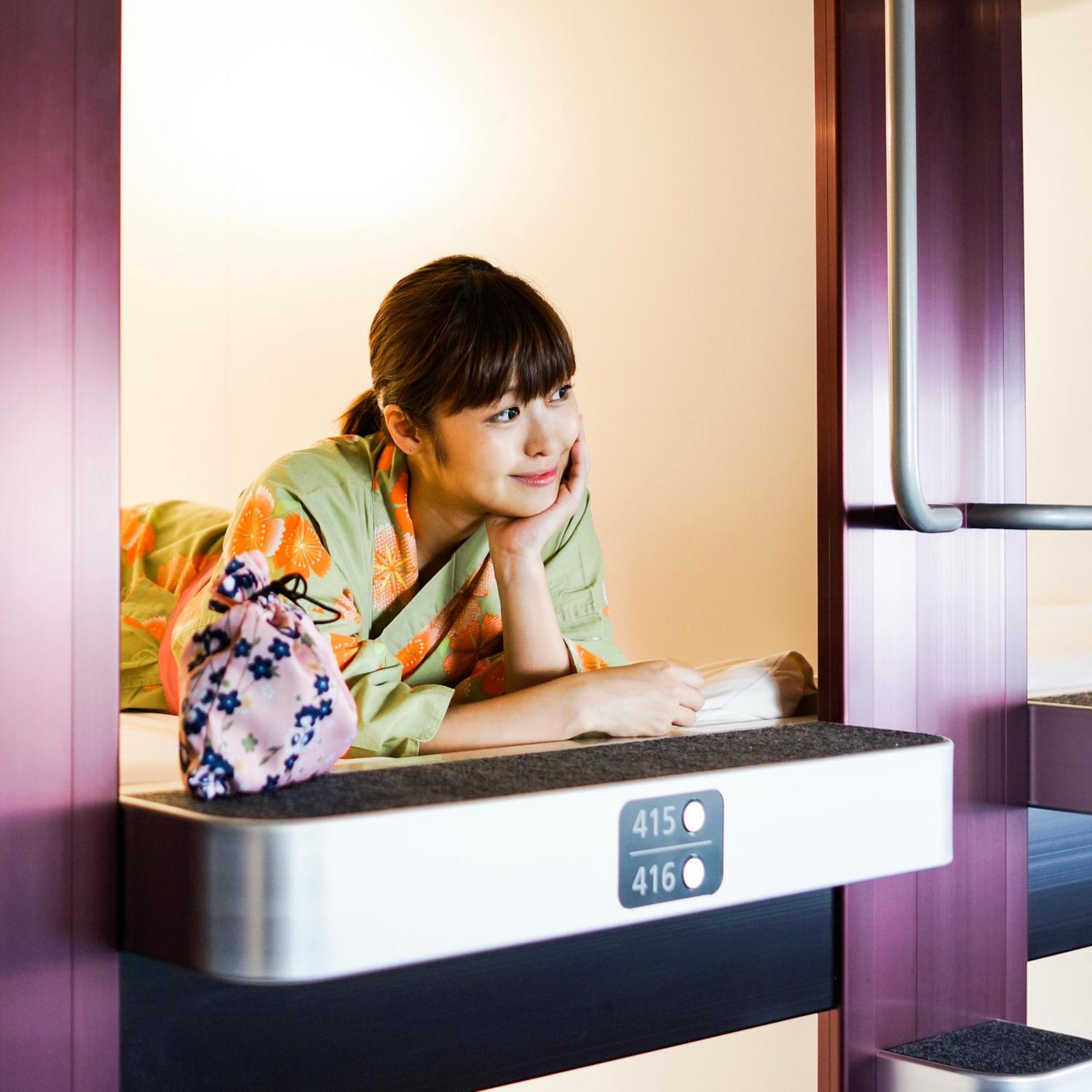 Nadeshiko Hotel Tokyo Shibuya By Unito Female-Only Capsule hotel *