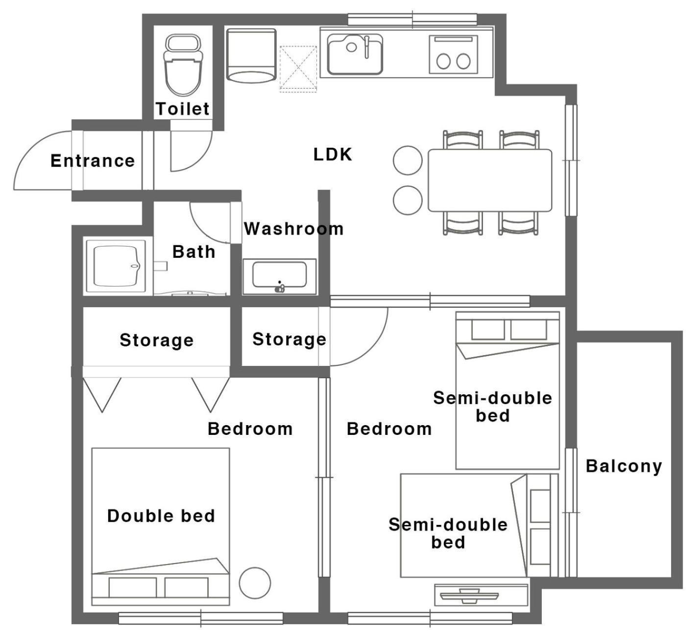 Apartment Tsukimura Building *